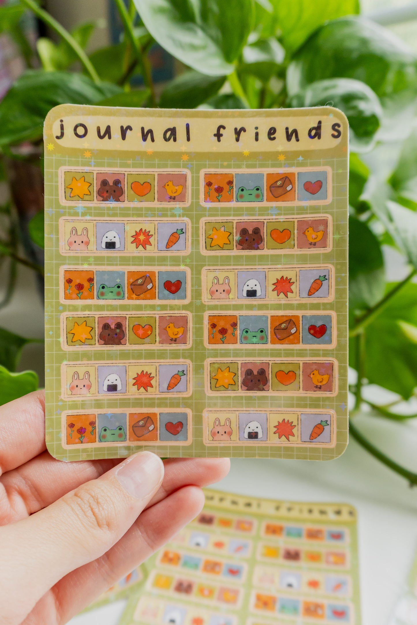 Journal friends sticker sheet