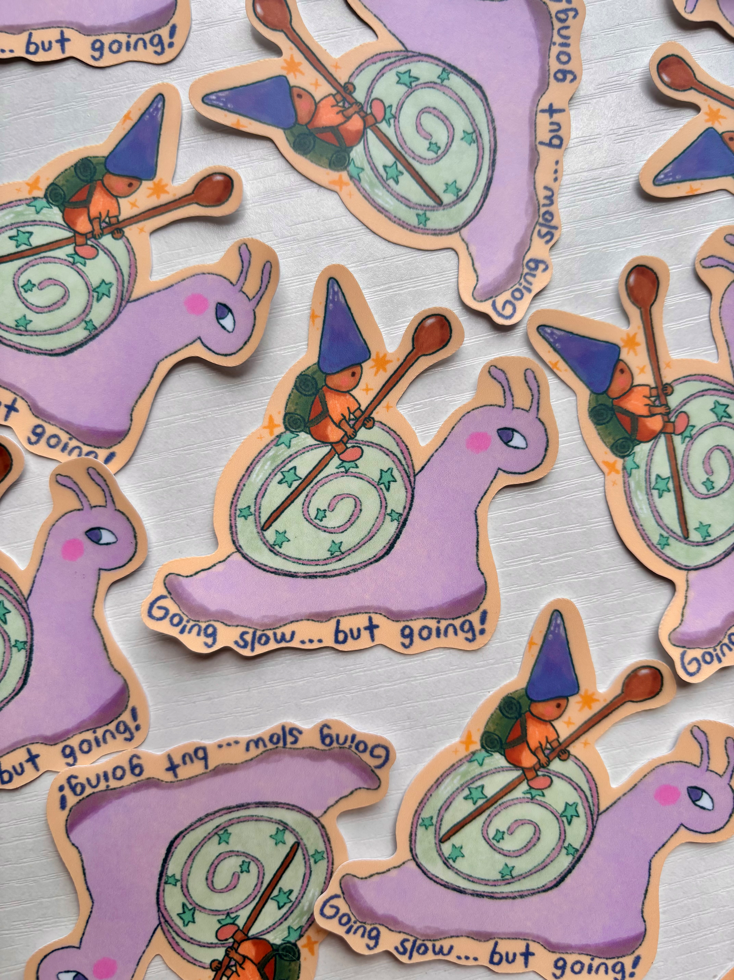 Magic Snail Sticker