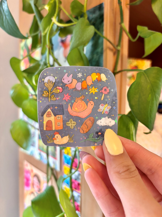 Forest Magic Friends Sticker