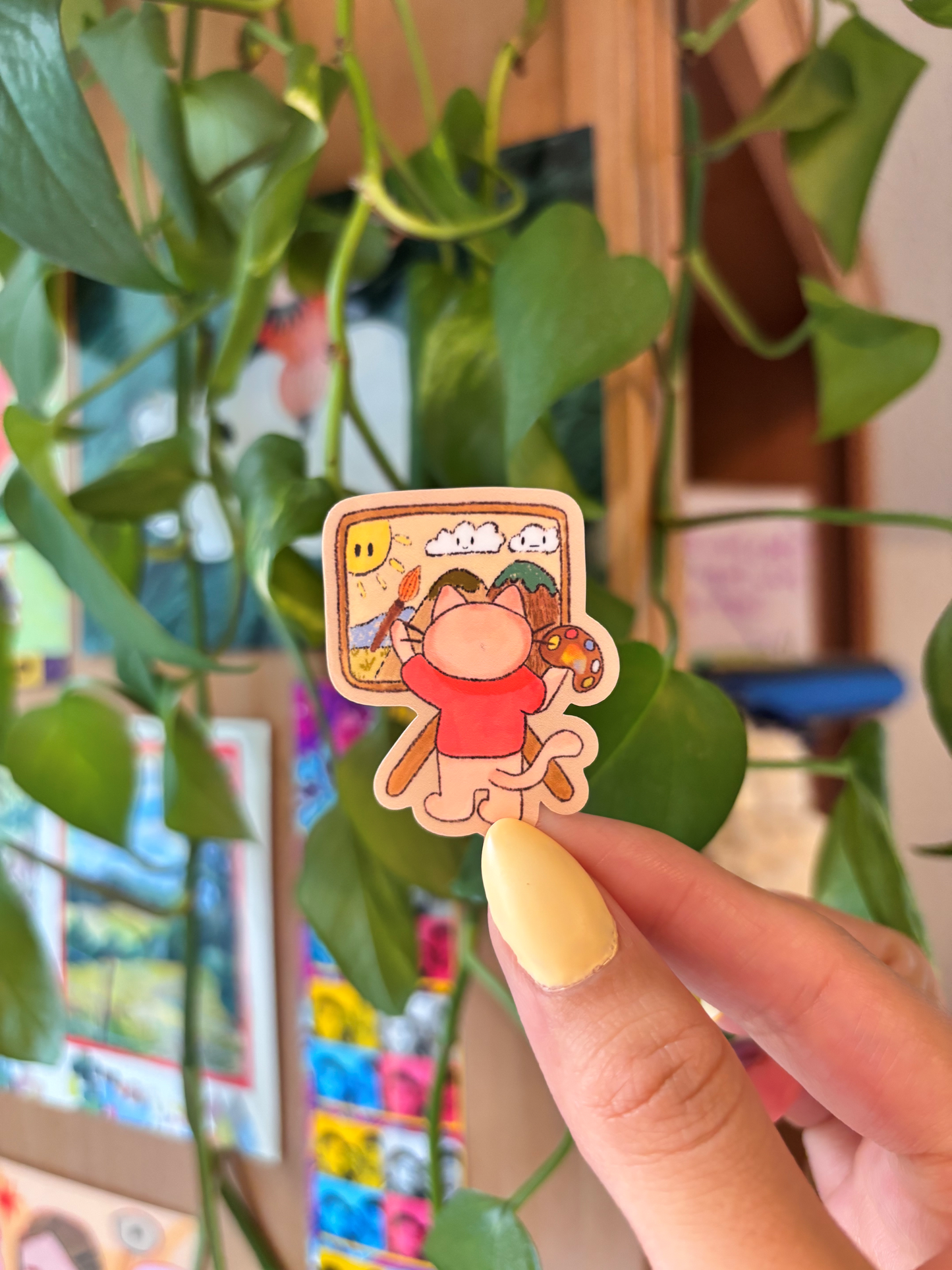 Cozy Activities Sticker Sheet